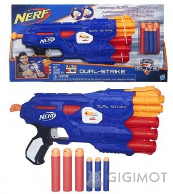 Бластер Nerf «Двойной выстрел», B4620
