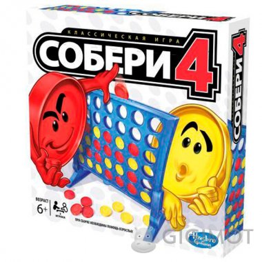 Настольная игра «Собери 4» русскоязычная, A5640121