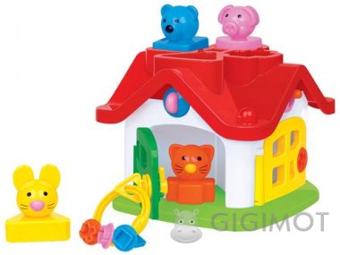 Игровой набор-домик Polesie «Логический теремок в сеточке», 9159