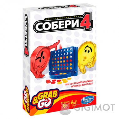 Дорожная игра «Собери 4», B1000