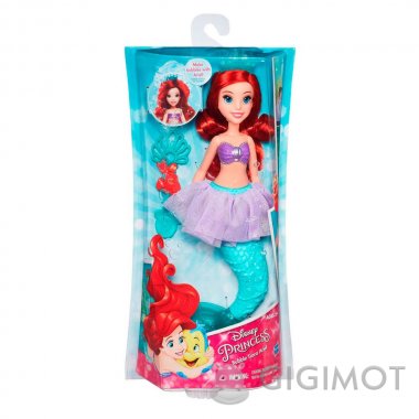 Кукла Disney Princess для игры с водой в ассорт., B5302