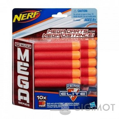 Набор Nerf «Мега 10 стрел», A4368