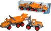 Ігровий набір Wader (Полісся) КонсТрак тривісний автомобіль-самоскид + КонсТрак трактор-навантажувач, 38159