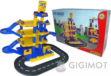 Ігровий набір Wader (Полісся) Паркінг «JET» 4-рівневий з дорогою, 40220