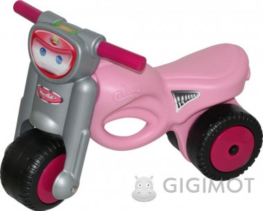 Каталка мотоцикл Polesie «Міні-мото» рожева, 48233