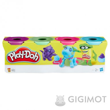 Набір Play-Doh з 4 баночок в асорт., B5517