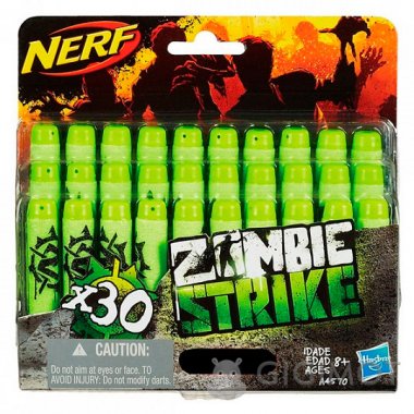 Набір із 30-ти набоїв Nerf «Зомбі Страйк», A4570