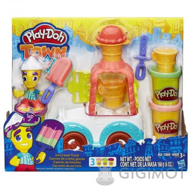 Ігровий набір Play-Doh «Вантажівка з морозивом», B3417